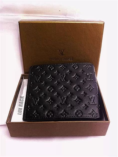 black louis vuitton wallet replica